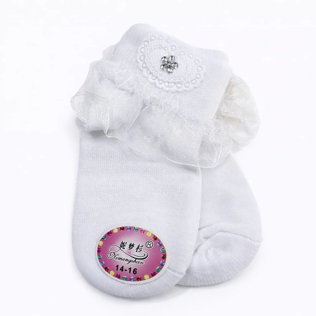 Kidzo Baby Socks White
